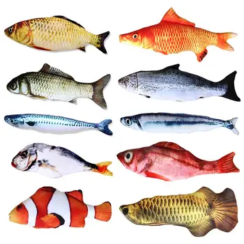 Žuvų, Naminių Gyvūnėlių Formos Žaislas Žuvies Formos Bite Atsparus Katžolių, Kačių Žaislas Augintiniui Kramtyti Žaislas Augintiniui Sąveika Mokymo Reikmenys