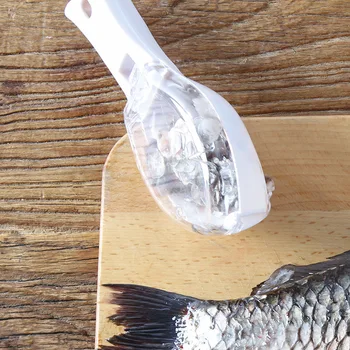 Žuvų Odos Šepetys Greitai Pašalinti Žvynų Grandiklis Obliumi Įrankis Žuvų Scaler Žvejybos Peilis Valymo Įrankiai, Virtuvės Valgių Accessories